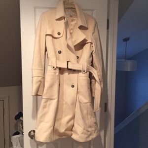 Laundry by Shelli Segal Belted Wool Blend Coat